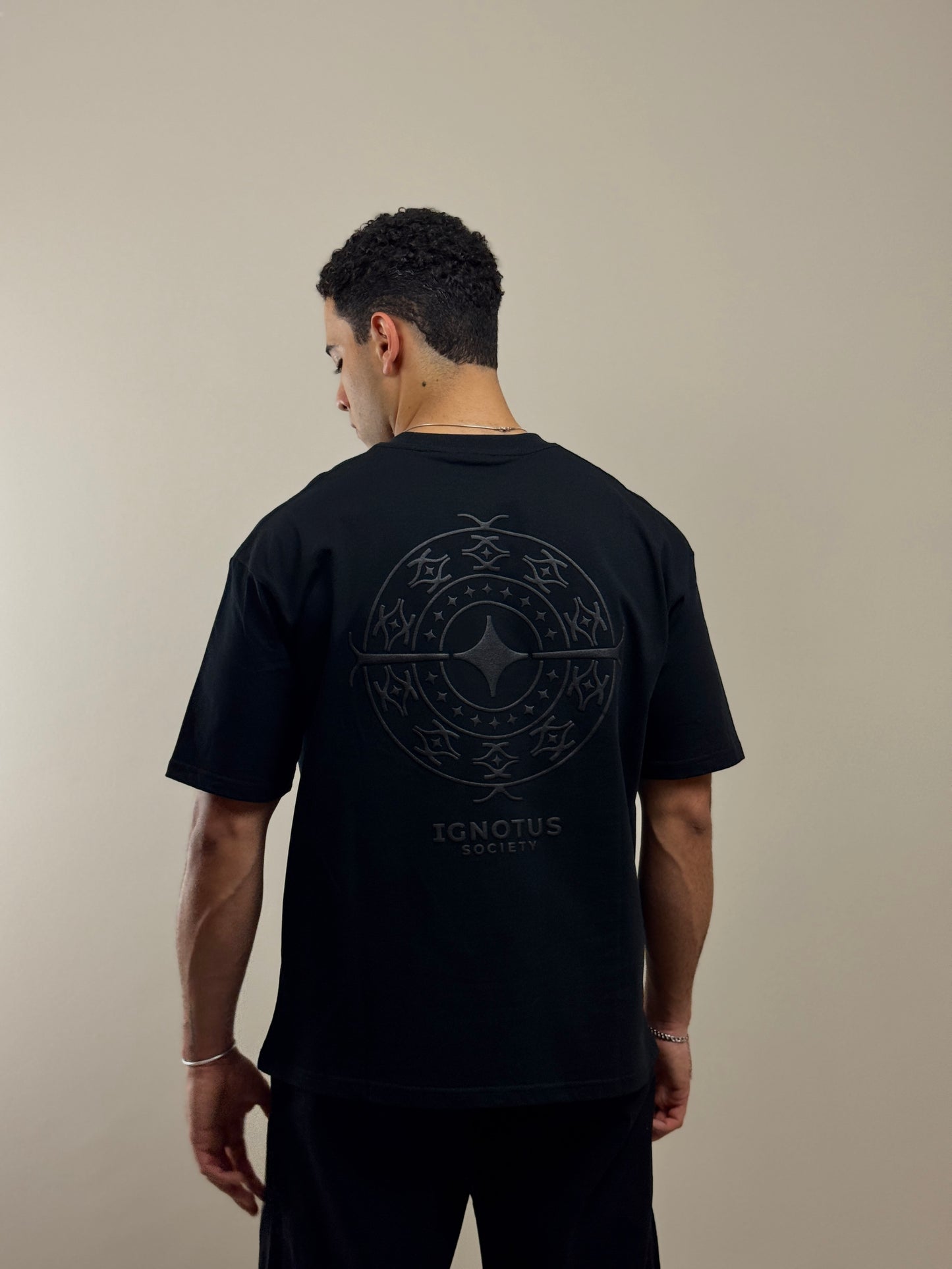 Boxy Tee (Carbon Black)- Sigillum Collection