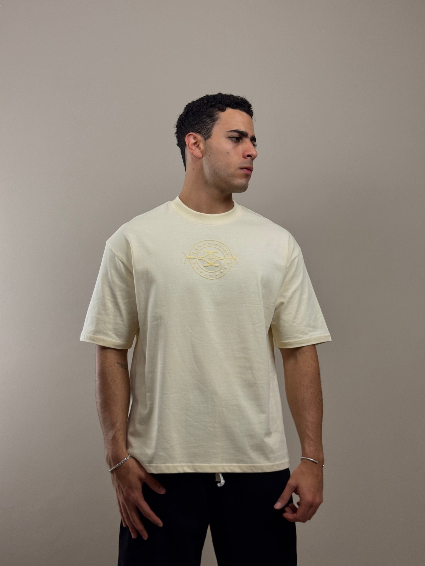 Boxy Tee (Pale Yellow)- Sigillum Collection