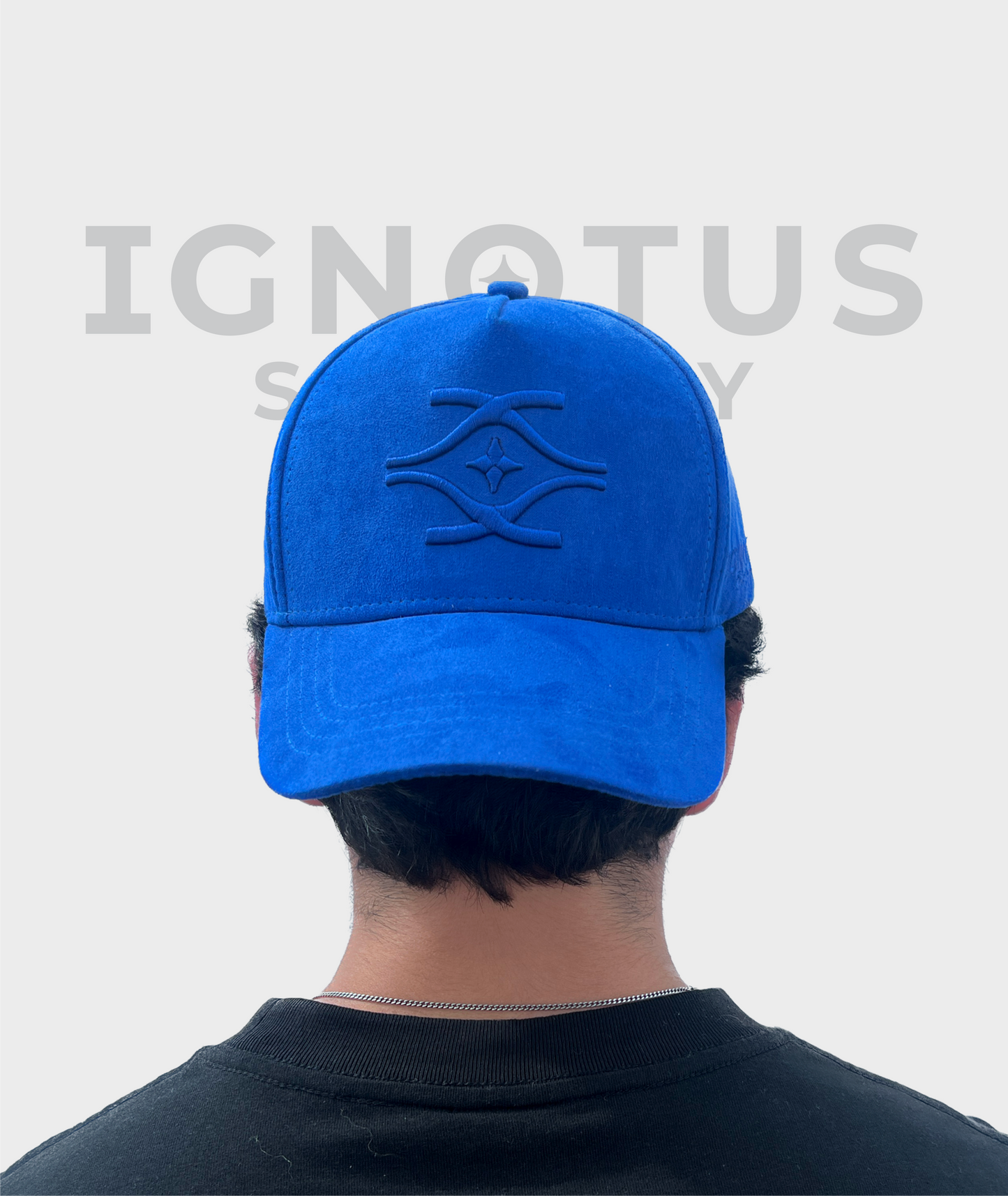 Suede Hat (Blue) - Founders Collection