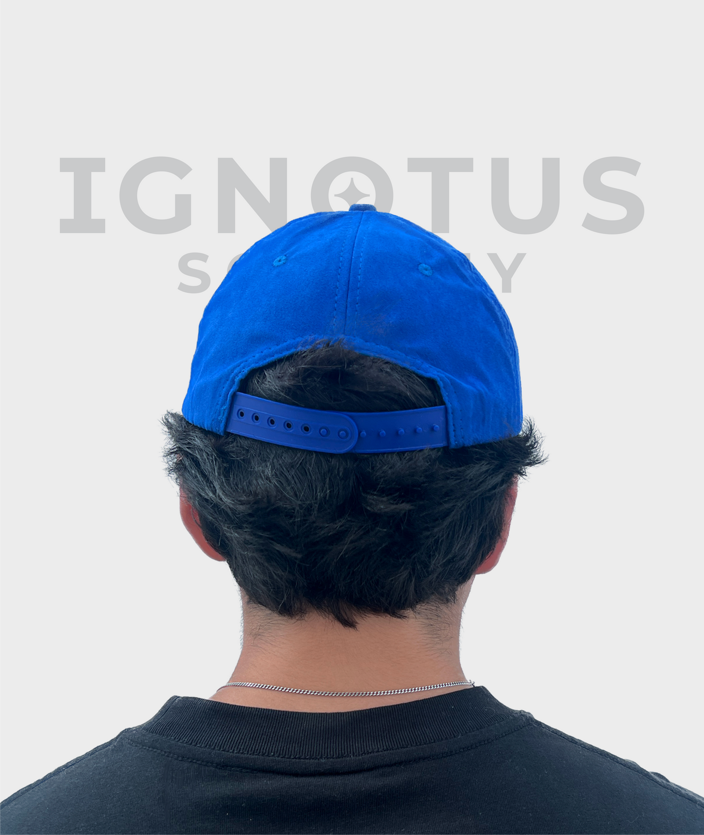 Suede Hat (Blue) - Founders Collection