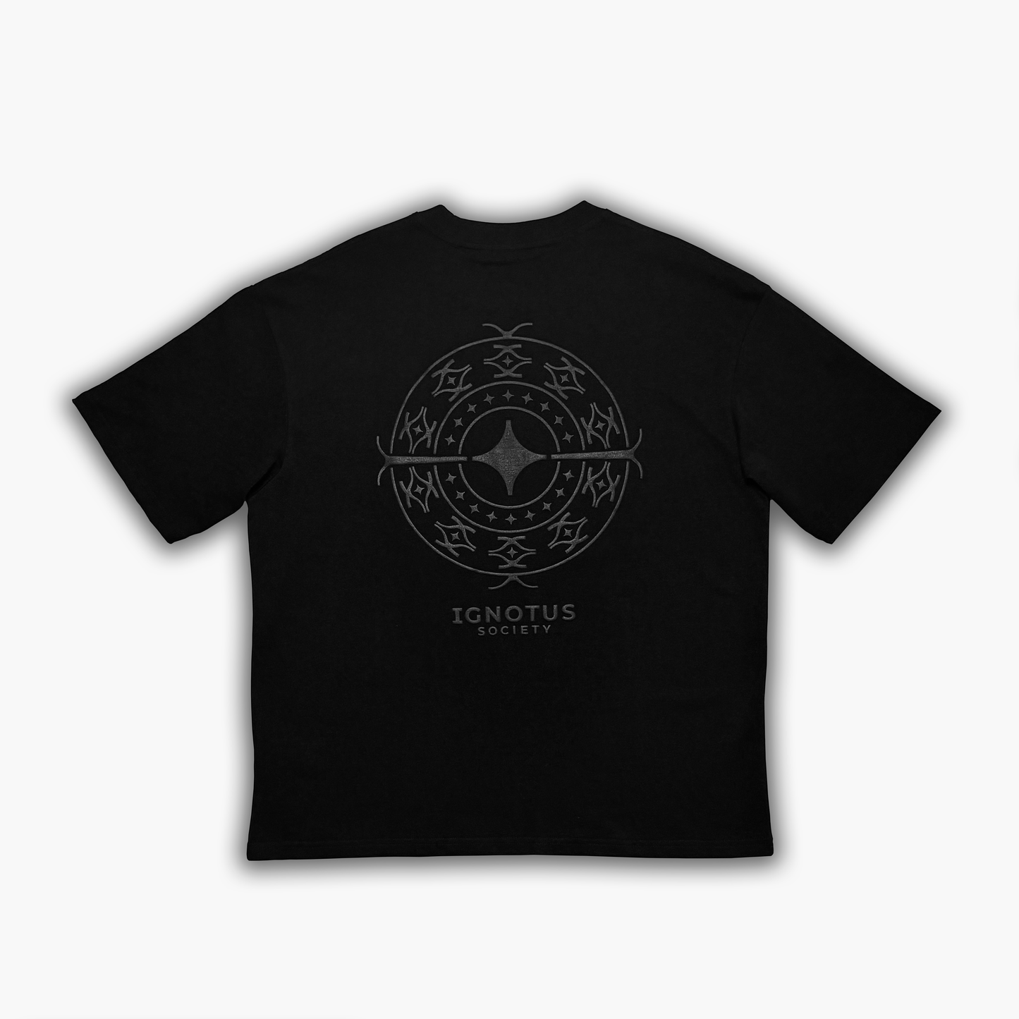 Boxy Tee (Carbon Black)- Sigillum Collection